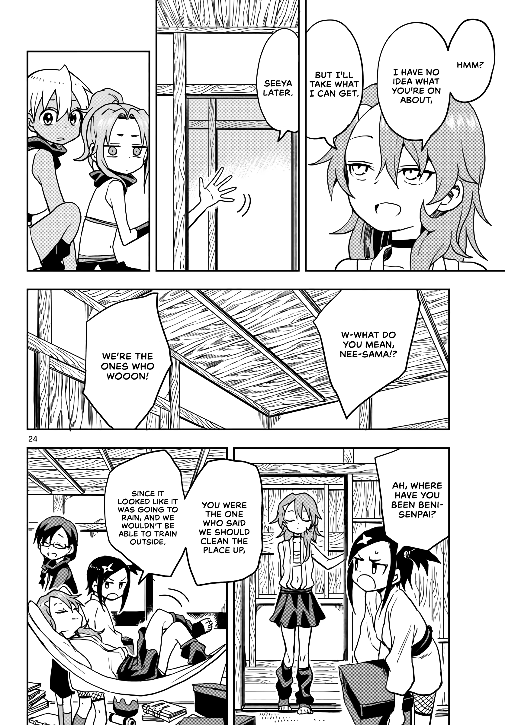 Kunoichi Tsubaki no Mune no Uchi Chapter 21 24